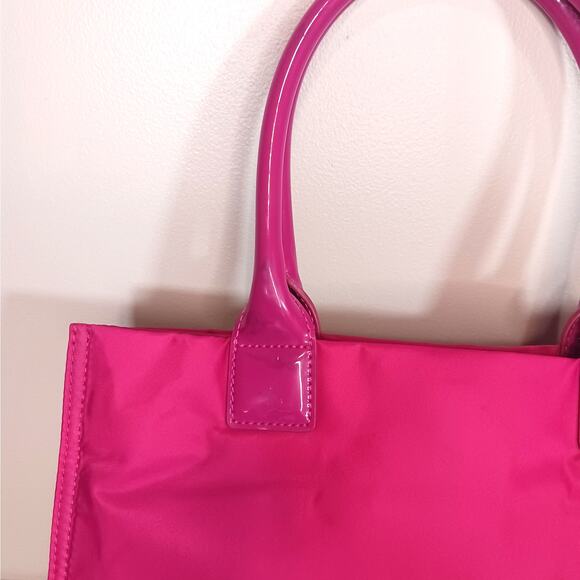 Tory Burch Pink Ella Nylon Women's Tote Bag - Picture 5 of 11